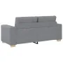 Sofá Loveseat gris claro 140 cm de tela by , Sofas - Ref: Foro24-4105078, Price: 223,25 €, Discount: %