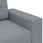 Sofá Loveseat gris claro 140 cm de tela by , Sofas - Ref: Foro24-4105078, Price: 223,25 €, Discount: %