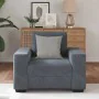 Sillón de terciopelo gris oscuro 60 cm de , Sofás - Ref: Foro24-4105099, Precio: 174,00 €, Descuento: %