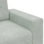 Sofá Loveseat gris claro 140 cm terciopelo by , Sofas - Ref: Foro24-4105122, Price: 221,71 €, Discount: %