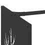 Leñero negro 40x40x40 cm Acero laminado en frío by , Firewood bags and holders - Ref: Foro24-864243, Price: 47,80 €, Discount: %
