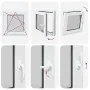 Ventana de sótano "RISOR" 60x60 cm oscilobatiente DIN izquierda by , Windows - Ref: Foro24-4108344, Price: 102,55 €, Discount: %