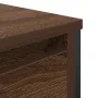Mueble de baño con lavabo y cajones roble marrón 90x34,5x60 cm de , Tocadores de baño - Ref: Foro24-861881, Precio: 79,05 €, ...