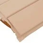 Tumbona mecedora con cojín de madera maciza de acacia de , Tumbonas - Ref: Foro24-4103884, Precio: 138,01 €, Descuento: %