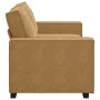 Sofá de 2 plazas terciopelo marrón 140 cm von , Sofas - Ref: Foro24-4105027, Preis: 214,84 €, Rabatt: %