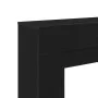 VidaXL Marco para chimenea madera ingeniería roble negro 100x30x87,5cm von , Zubehör für Holzöfen und Kamine - Ref: Foro24-86...