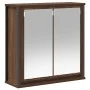 Set de muebles baño 2 pzas madera contrachapada marrón roble by , Bathroom furniture - Ref: Foro24-3328368, Price: 124,93 €, ...