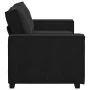 Sofá de 2 plazas terciopelo negro 140 cm by , Sofas - Ref: Foro24-4105025, Price: 216,05 €, Discount: %