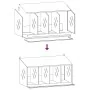 Nido para gallinas con 4 compartimentos plateado galvanizado by , Cages and habitats for small animals - Ref: Foro24-864344, ...