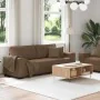 Juego de sofás con cojines 2 piezas tela marrón by , Sofas - Ref: Foro24-3324735, Price: 468,61 €, Discount: %