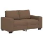 Juego de sofás con cojines 2 piezas tela marrón by , Sofas - Ref: Foro24-3324735, Price: 468,61 €, Discount: %