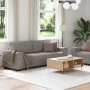 Juego de sofás con cojines 2 piezas tela gris taupe by , Sofas - Ref: Foro24-3324737, Price: 466,16 €, Discount: %