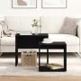 Mesas de centro 2 uds madera contrachapada roble negro by , Coffee table - Ref: Foro24-862016, Price: 45,77 €, Discount: %