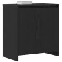 Aparador de madera de roble negro 70x41x75 cm by , Sideboards - Ref: Foro24-862082, Price: 71,24 €, Discount: %