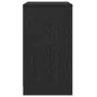 Aparador de madera de roble negro 70x41x75 cm by , Sideboards - Ref: Foro24-862082, Price: 71,24 €, Discount: %