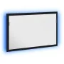 Espejo de baño con luces LED roble negro 60x8,5x37 cm by , bathroom vanities - Ref: Foro24-862547, Price: 54,73 €, Discount: %
