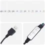 Espejo de baño con luces LED roble negro 60x8,5x37 cm by , bathroom vanities - Ref: Foro24-862547, Price: 54,73 €, Discount: %
