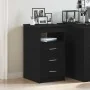 Cajonera de madera contrachapada roble negro 40x50x76 cm von , Schließfächer und Lagerschränke - Ref: Foro24-862009, Preis: 8...