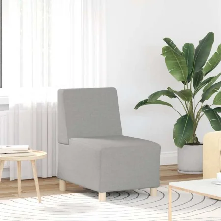 Sillón de tela gris nube 55 cm de , Sofás - Ref: Foro24-4108477, Precio: 120,98 €, Descuento: %