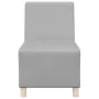 Sillón de tela gris nube 55 cm de , Sofás - Ref: Foro24-4108477, Precio: 120,98 €, Descuento: %