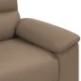 Sofá de 2 plazas de cuero sintético color capuchino 140 cm by , Sofas - Ref: Foro24-4105342, Price: 232,61 €, Discount: %