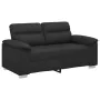 Sofá 2 plazas cuero sintética negro 120 cm von , Sofas - Ref: Foro24-4105337, Preis: 224,43 €, Rabatt: %