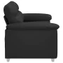 Sofá 2 plazas cuero sintética negro 120 cm von , Sofas - Ref: Foro24-4105337, Preis: 224,43 €, Rabatt: %
