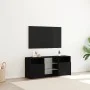 Mueble de TV con luces LED roble negro 120x30x50 cm von , TV-Möbel - Ref: Foro24-862035, Preis: 94,91 €, Rabatt: %