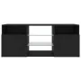 Mueble de TV con luces LED roble negro 120x30x50 cm von , TV-Möbel - Ref: Foro24-862035, Preis: 94,91 €, Rabatt: %