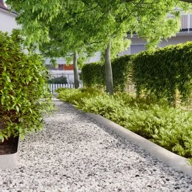 Bordes para césped 30 uds 15x103 cm acero inoxidable by , Garden edging and edging - Ref: Foro24-865988, Price: 205,85 €, Dis...