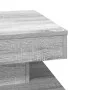 Mesa de centro giratoria 360 grados gris Sonoma 50x50x34,5 cm de , Mesas de centro - Ref: Foro24-858475, Precio: 59,77 €, Des...
