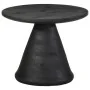 Mesa auxiliar madera maciza de mango negra Ø50x40 cm by , Side tables - Ref: Foro24-4017535, Price: 139,53 €, Discount: %