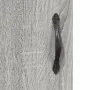 Aparador alto madera contrachapada gris sonoma 69,5x34x180 cm de , Aparadores - Ref: Foro24-3189315, Precio: 136,86 €, Descue...