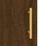 Aparador alto madera contrachapada marrón roble 69,5x34x180 cm by , Sideboards - Ref: Foro24-3189308, Price: 141,36 €, Discou...