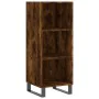 Aparador alto contrachapada roble ahumado 34,5x32,5x180 cm by , Sideboards - Ref: Foro24-3189858, Price: 80,07 €, Discount: %