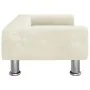 Sofá para niños de terciopelo crema 70x45x26,5 cm de , Mobiliario para bebés y niños pequeños - Ref: Foro24-3196335, Precio: ...