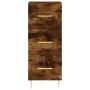 Aparador de madera contrachapada roble ahumado 34,5x34x180 cm von , Sideboards - Ref: Foro24-3189690, Preis: 97,74 €, Rabatt: %