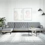 Sofá cama en forma de L tela gris claro 260x140x70 cm von , Sofas - Ref: Foro24-3157272, Preis: 394,24 €, Rabatt: %