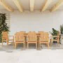 Sillas de jardín apilables 8 uds madera de teca 56,5x57,5x91 cm de , Sillas de jardín - Ref: Foro24-3157903, Precio: 1,00 €, ...