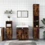 Set de muebles baño 3 pzas madera contrachapada roble ahumado von , Badezimmermöbel - Ref: Foro24-3187786, Preis: 177,04 €, R...