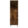 Set de muebles baño 3 pzas madera contrachapada roble ahumado von , Badezimmermöbel - Ref: Foro24-3187786, Preis: 177,04 €, R...