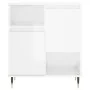 Aparadores 3 uds madera contrachapada blanco brillo de , Aparadores - Ref: Foro24-3190143, Precio: 193,59 €, Descuento: %