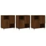 Aparadores 3 uds madera contrachapada marrón roble by , Sideboards - Ref: Foro24-3190148, Price: 186,65 €, Discount: %