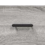 Aparador alto madera contrachapada gris sonoma 69,5x34x180 cm de , Aparadores - Ref: Foro24-3198159, Precio: 170,56 €, Descue...