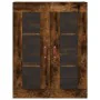 Aparador alto madera contrachapada roble ahumado 69,5x34x180 cm by , Sideboards - Ref: Foro24-3198254, Price: 154,25 €, Disco...