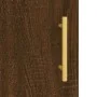 Aparador alto madera contrachapada marrón roble 69,5x34x180 cm by , Sideboards - Ref: Foro24-3198592, Price: 177,01 €, Discou...