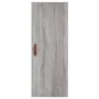 Aparador alto madera contrachapada gris Sonoma 34,5x34x180 cm by , Sideboards - Ref: Foro24-3198959, Price: 91,26 €, Discount: %