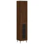 Aparador alto madera contrachapada roble marrón 34,5x34x180 cm von , Sideboards - Ref: Foro24-3199064, Preis: 111,47 €, Rabat...