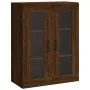 Aparador alto madera contrachapada marrón roble 69,5x34x180 cm by , Sideboards - Ref: Foro24-3198544, Price: 196,98 €, Discou...