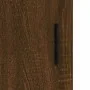 Aparador alto madera contrachapada marrón roble 69,5x34x180 cm de , Aparadores - Ref: Foro24-3198680, Precio: 188,02 €, Descu...